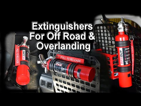 Extinguishers for Off Road & Overlanding