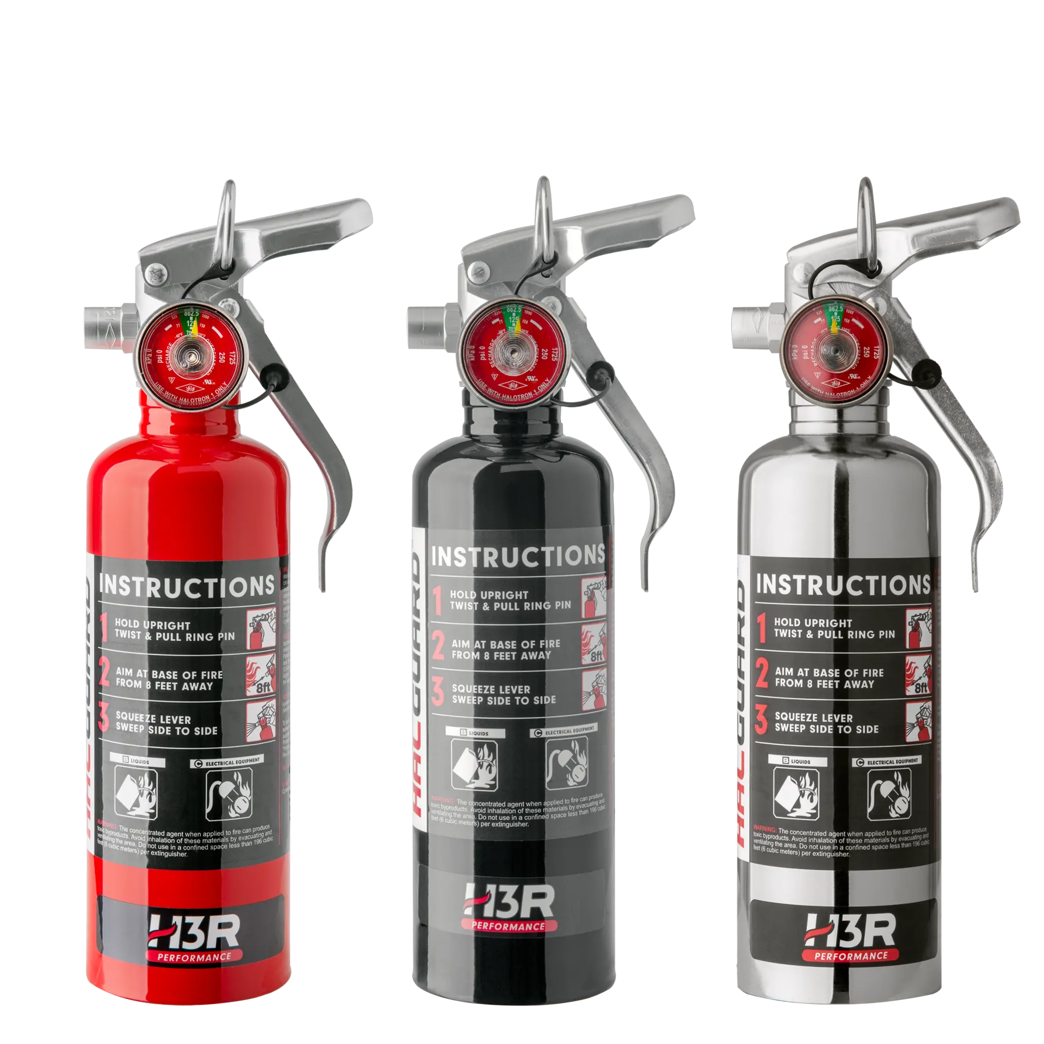 HalGuard Clean Agent Car Fire Extinguisher - 1.4 lb.
