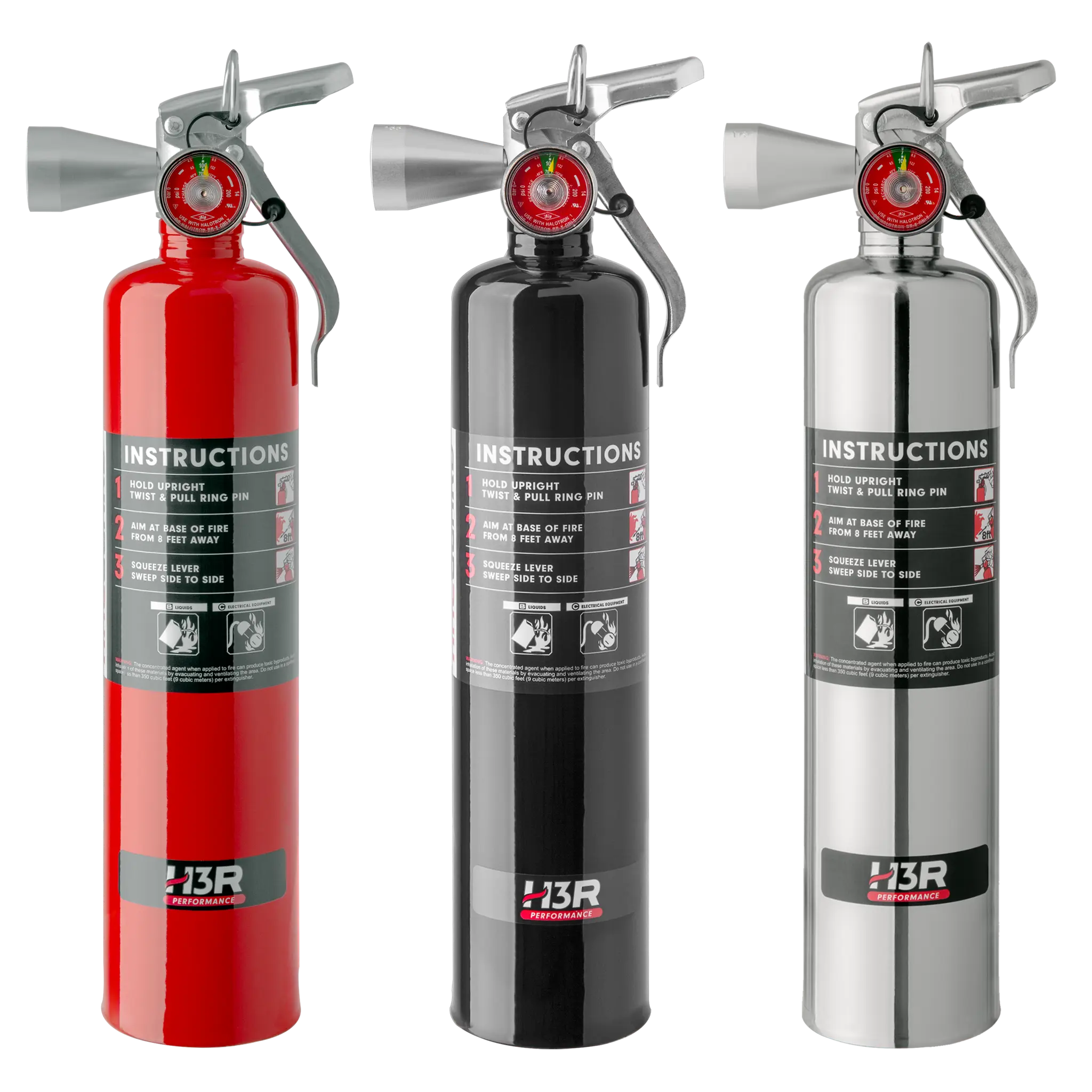 HalGuard Clean Agent Car Fire Extinguisher - 2.5 lb.