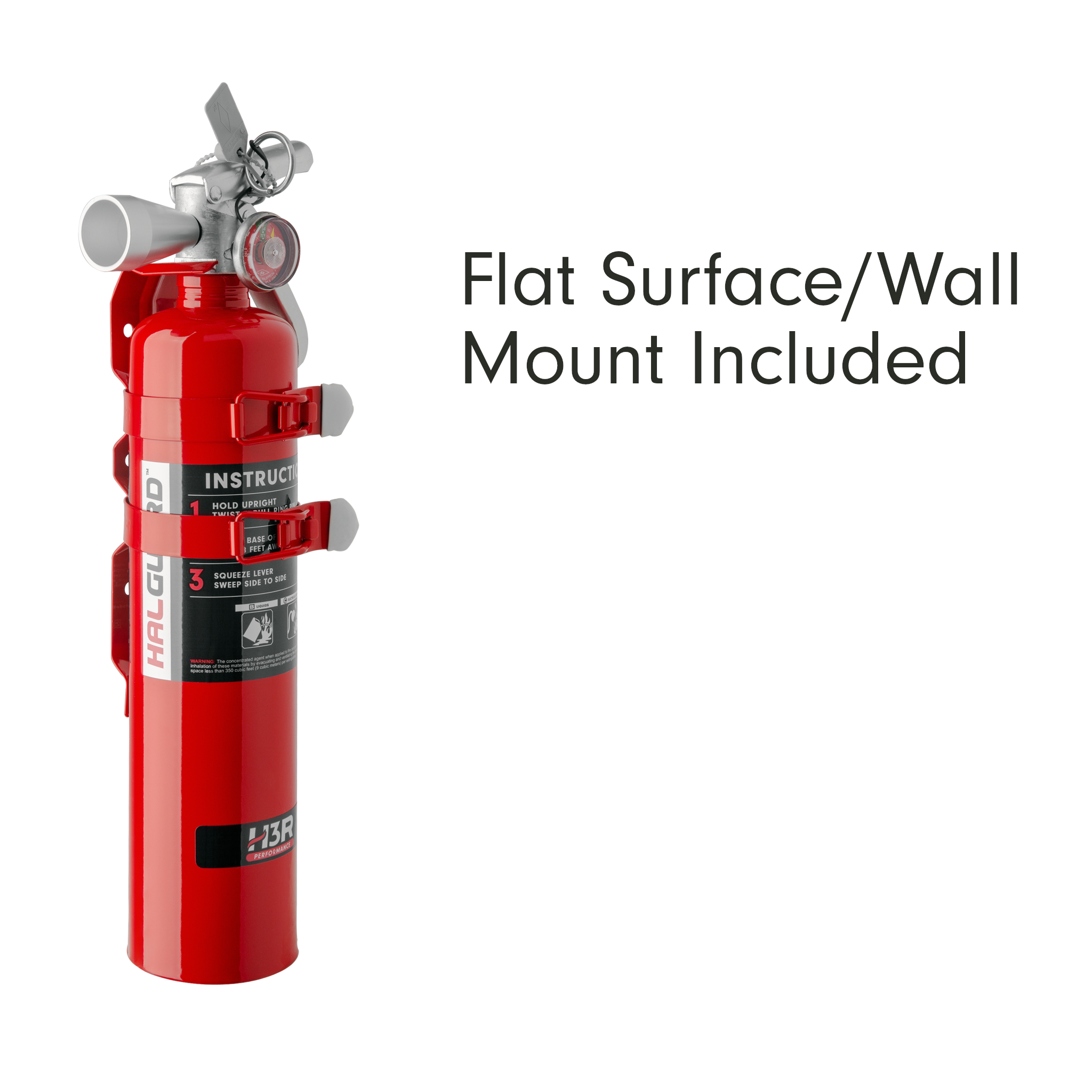 HalGuard Clean Agent Car Fire Extinguisher - 2.5 lb.