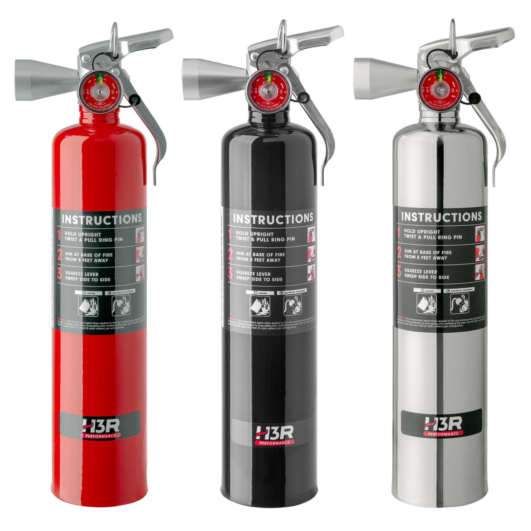 Clean agent fire outlet extinguisher
