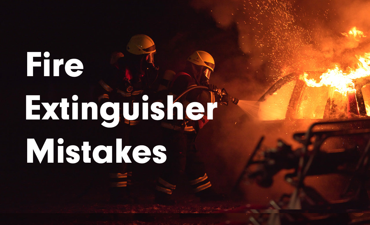 10 Mistakes People Make With Extinguishers