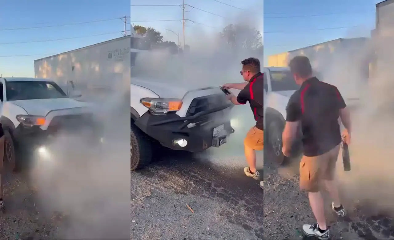 He Was the Only Driver Who Stopped