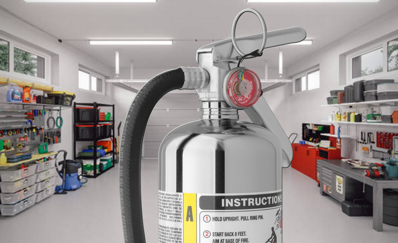 What Size Fire Extinguisher Do I Need For My Garage?