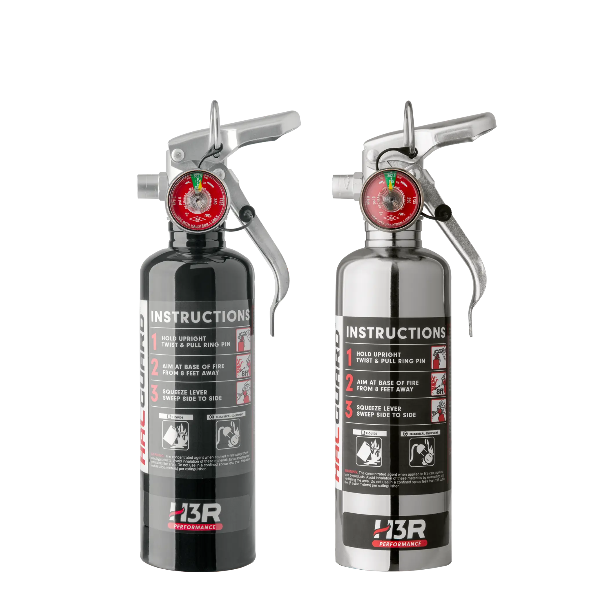 HalGuard Clean Agent Car Fire Extinguisher - 1.4 lb.