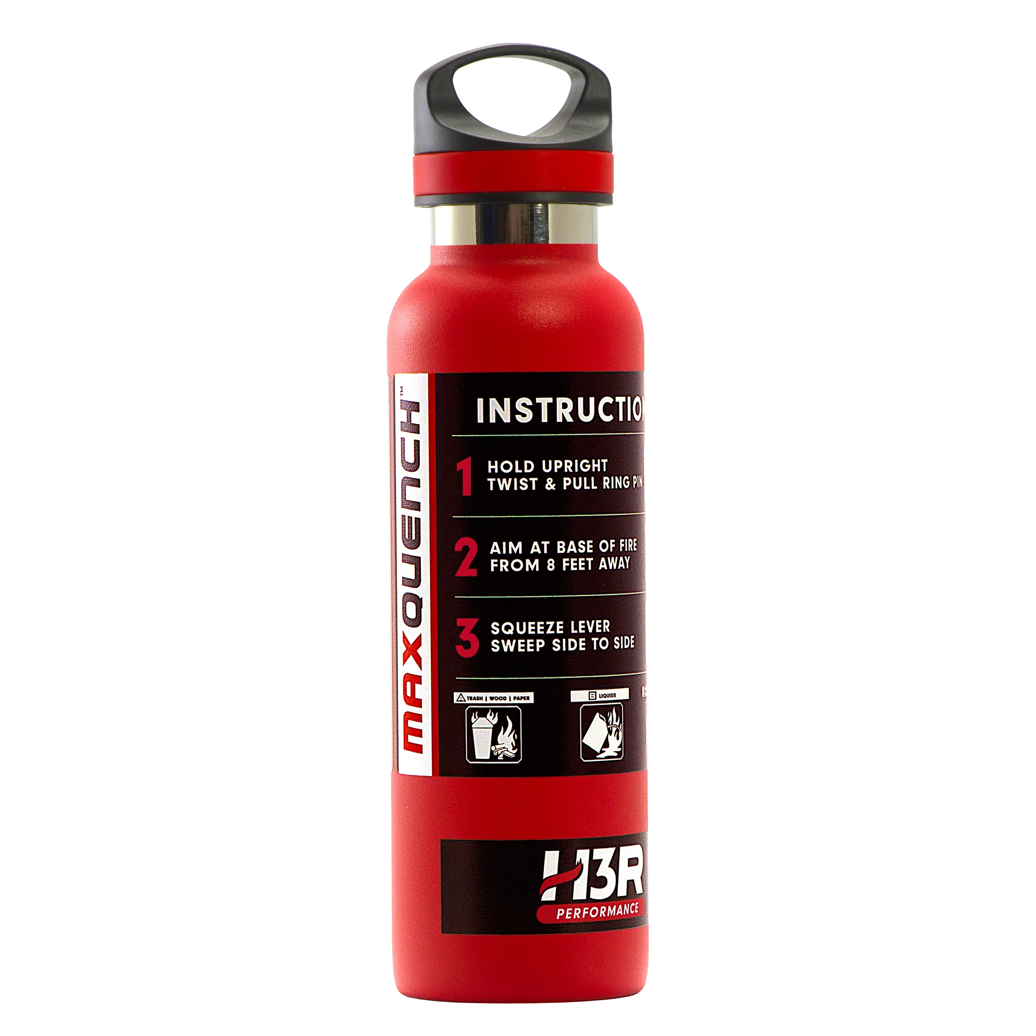 MQ200R - MaxQuench 20 oz. Stainless Steel Water Bottle With Standard Lid