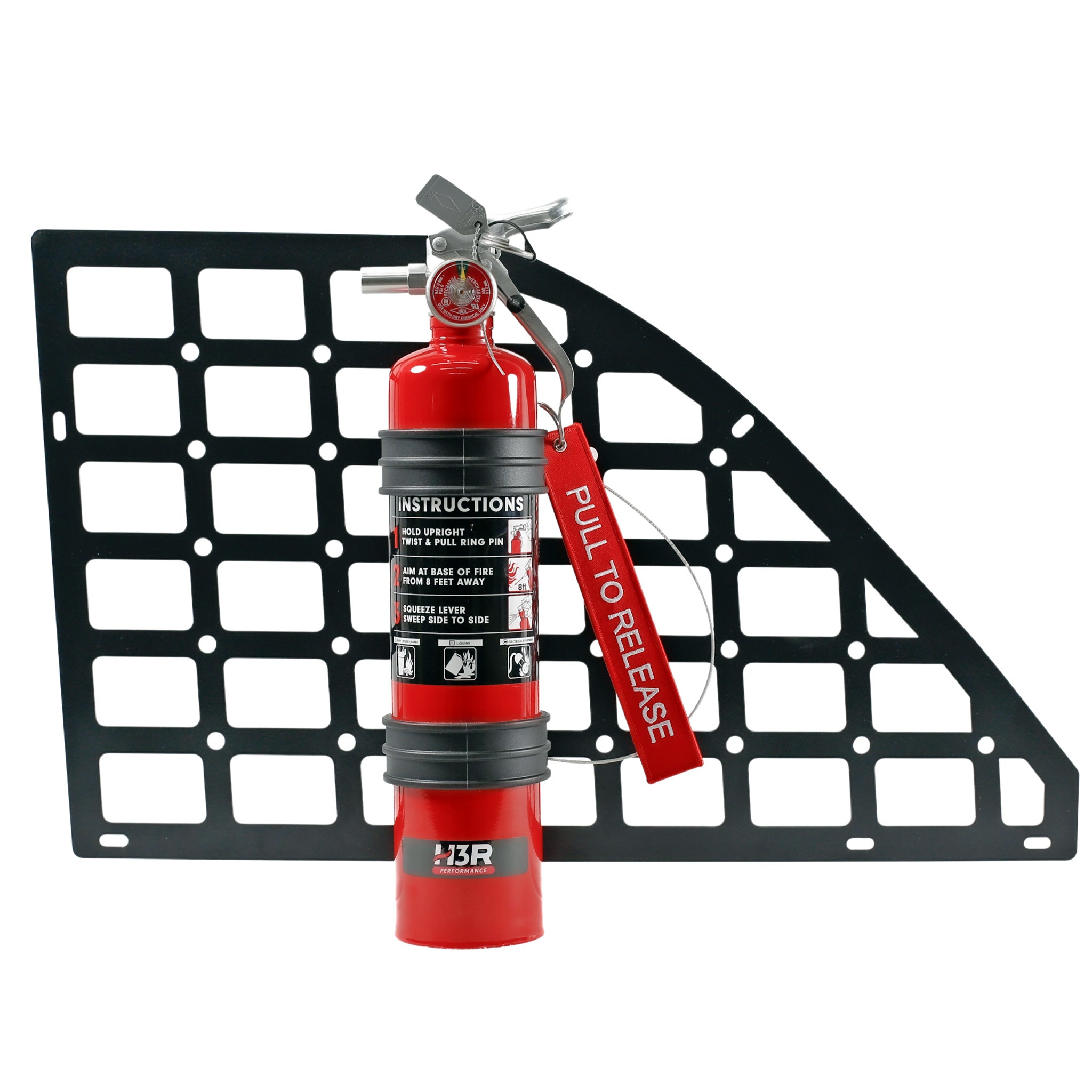 Fire Extinguisher Bracket Backing Plates