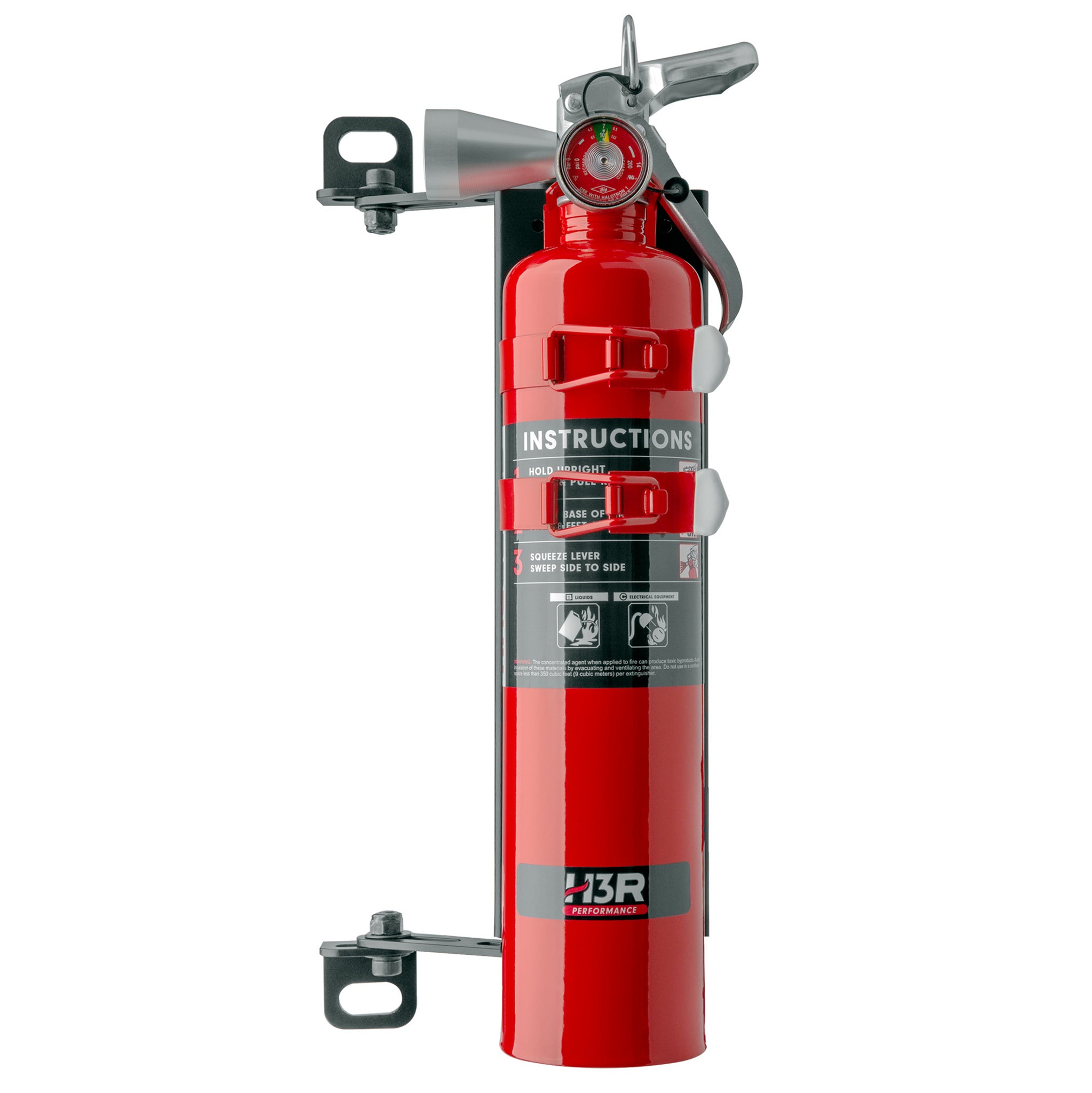 SM01BK - Fire Extinguisher Seat Mount