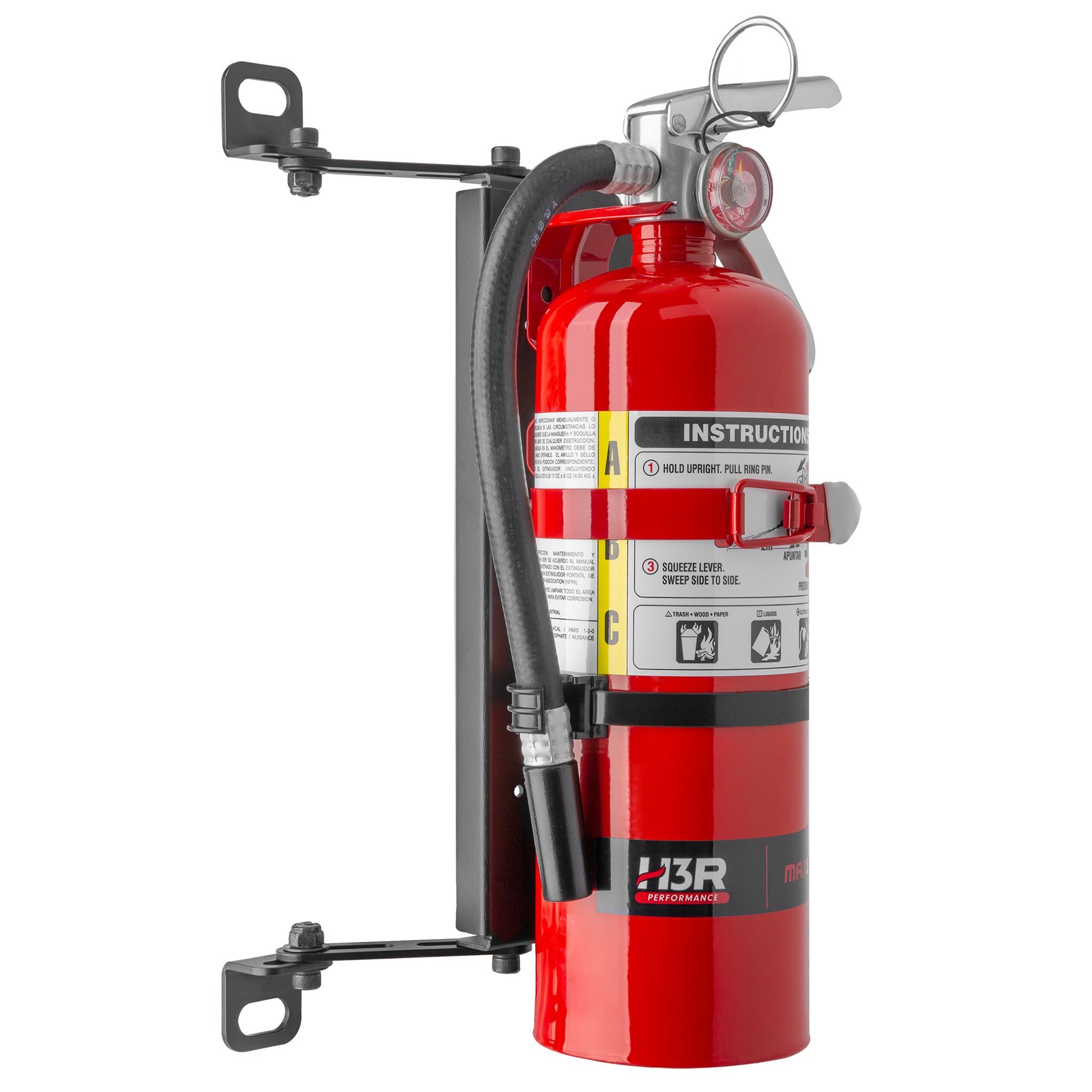 Vehicle Seat Fire Extinguisher Mount - SM01BK