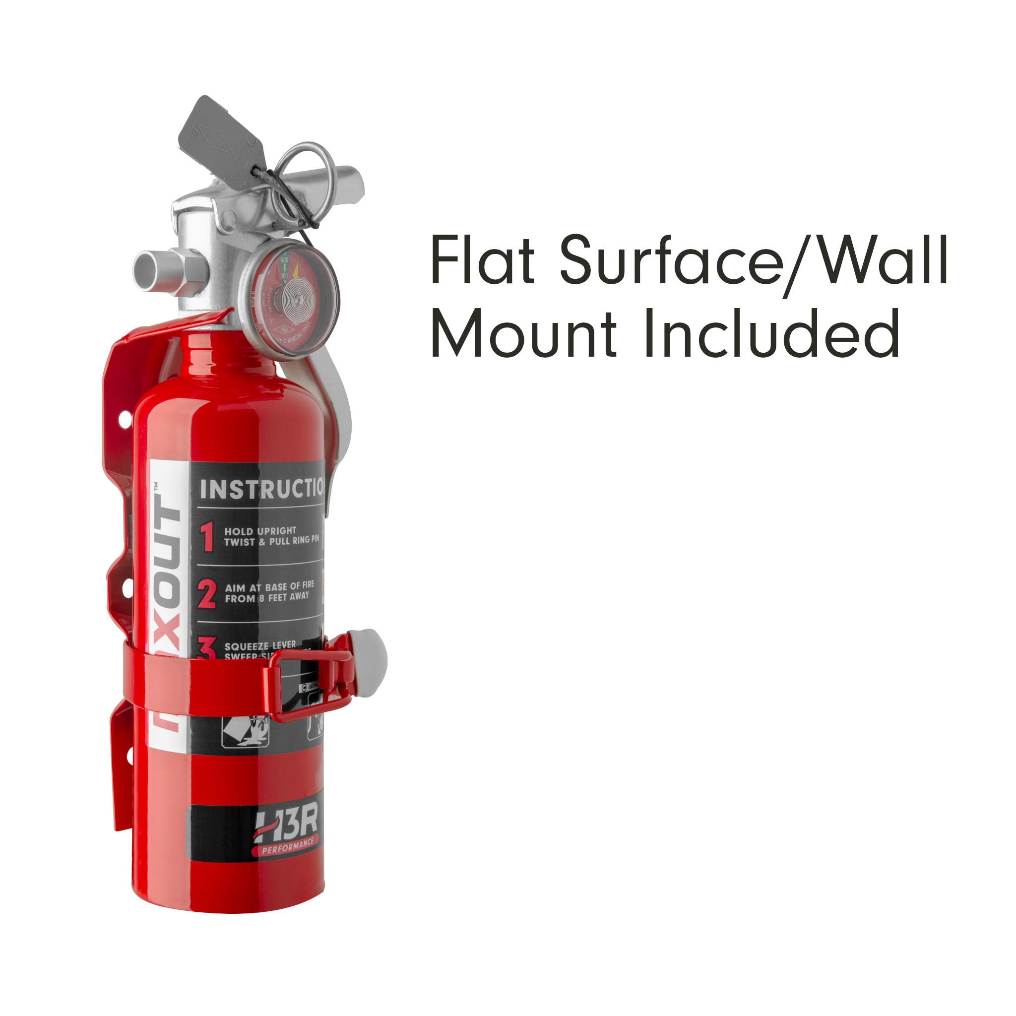 MaxOut Dry Chemical Car Fire Extinguisher - 1.0 lb.