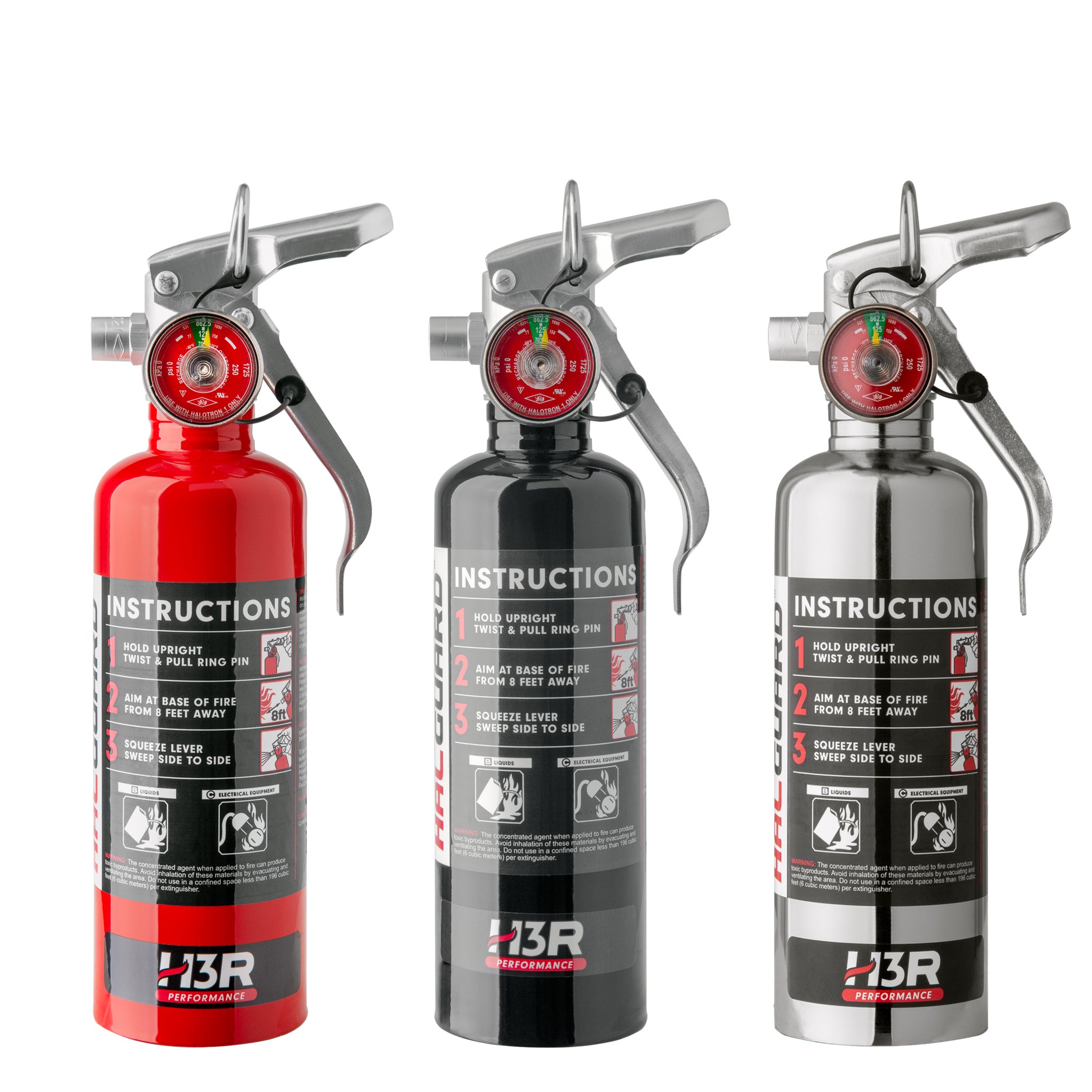 HalGuard™ Clean Agent Car Fire Extinguishers