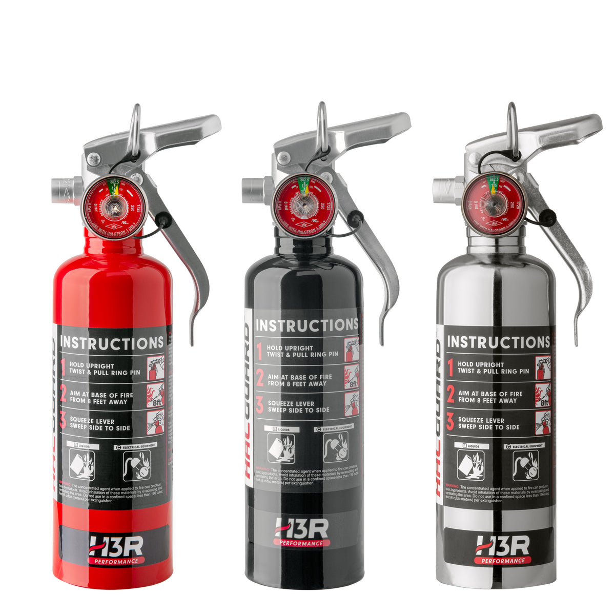 HalGuard Clean Agent Car Fire Extinguisher 1.4 lb